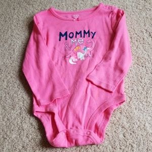 Mommy and me dinosaur bodysuit